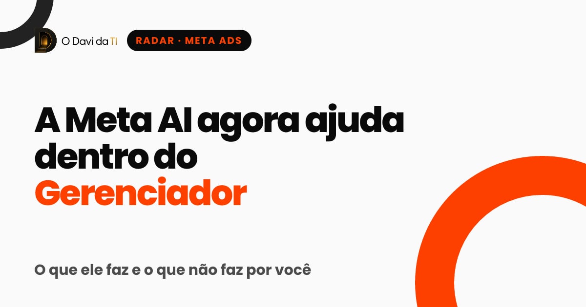 Capa: A Meta AI agora ajuda dentro do Gerenciador